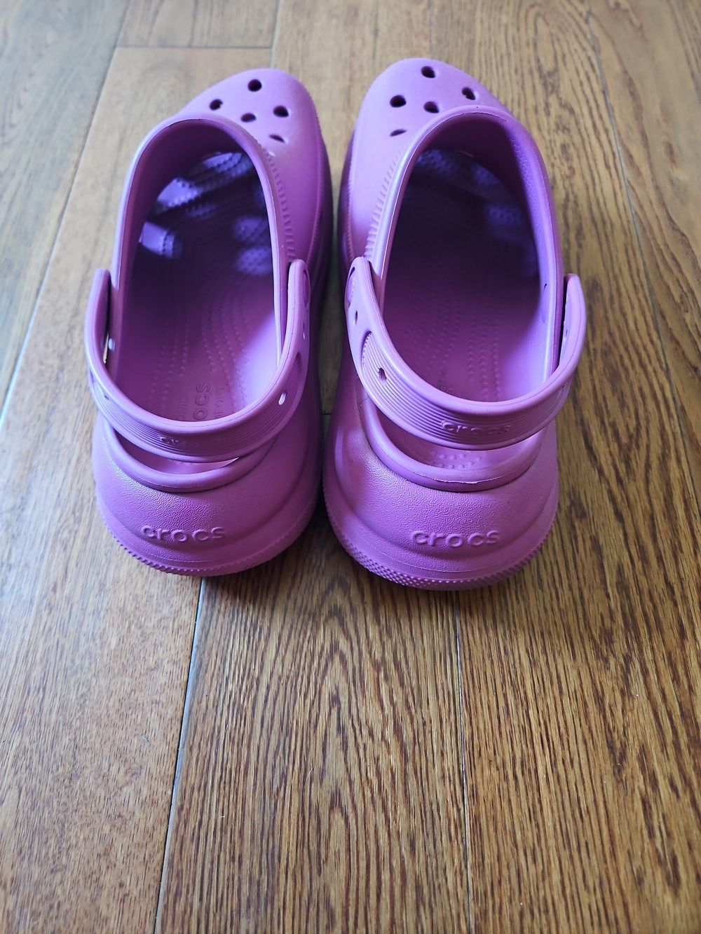 Crocs Mega Crush Clog Platform Sandals Juice Pink- Women's 9 - Picture 3 of 5